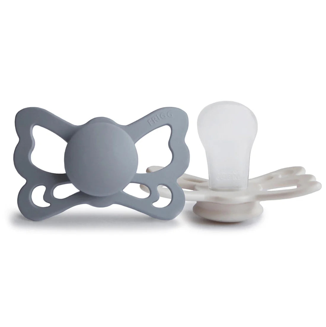 Frigg Butterfly Silicone Pacifier 2pk Size 2 (6-18 Months)