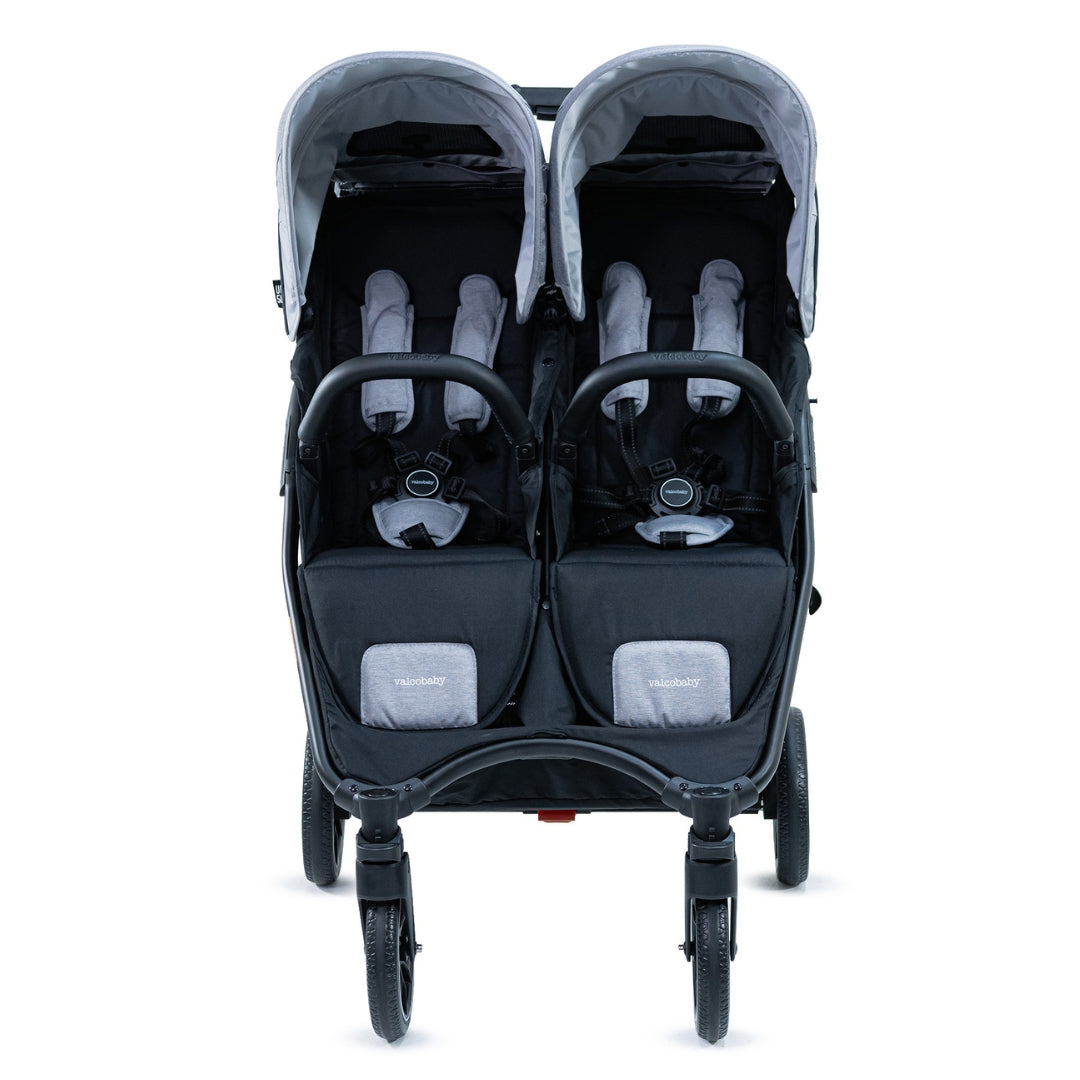 Valco Baby Slim Twin Series 2 Pram Steel Grey