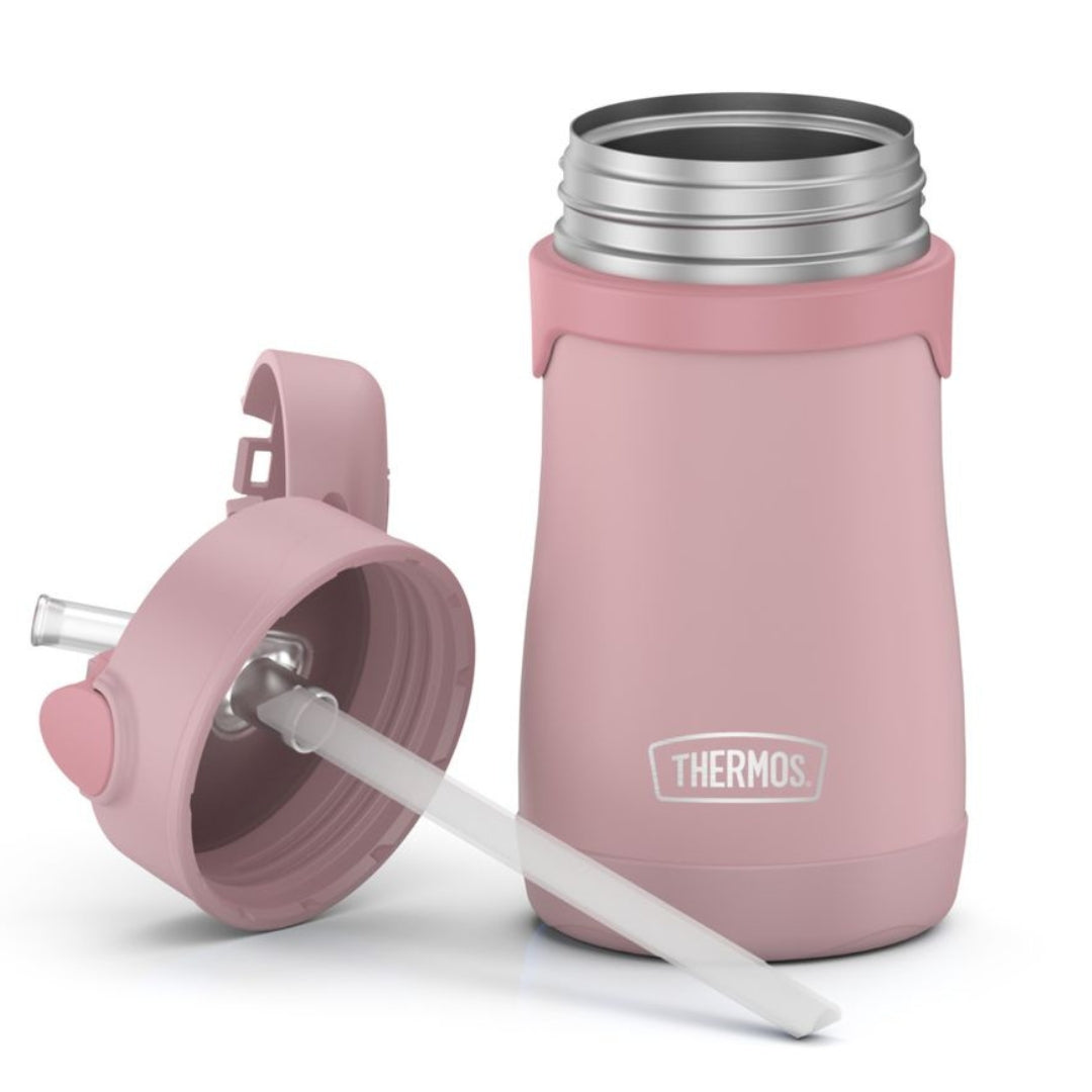 Thermos® Foogo® 290ml Stainless Steel Vacuum Insulated Drink Bottle with Straw