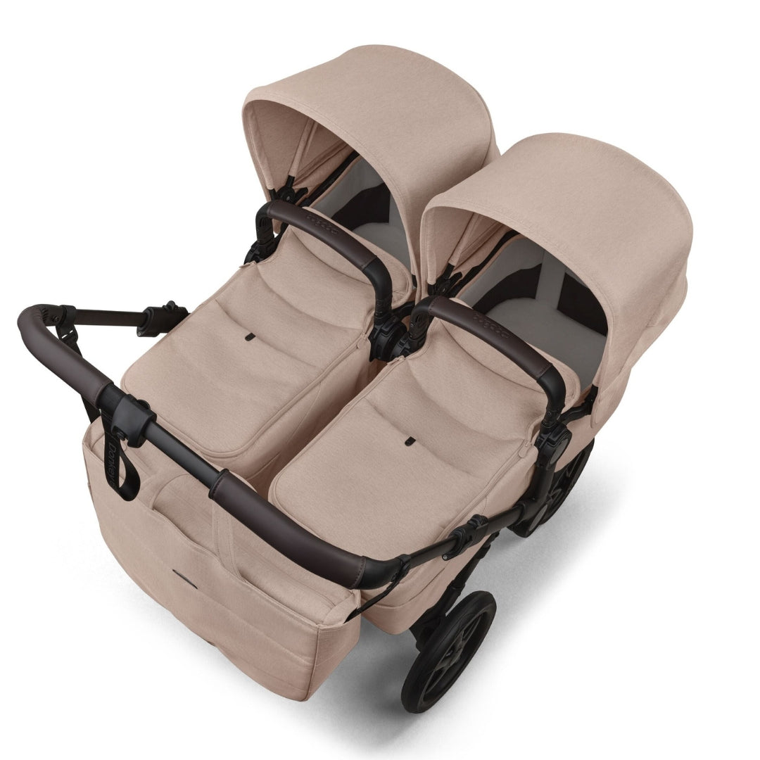 Bugaboo Donkey 6 Twin Pram TRAVEL SYSTEM (includes 2 x Bugaboo Turtle car seats with base & adaptors)