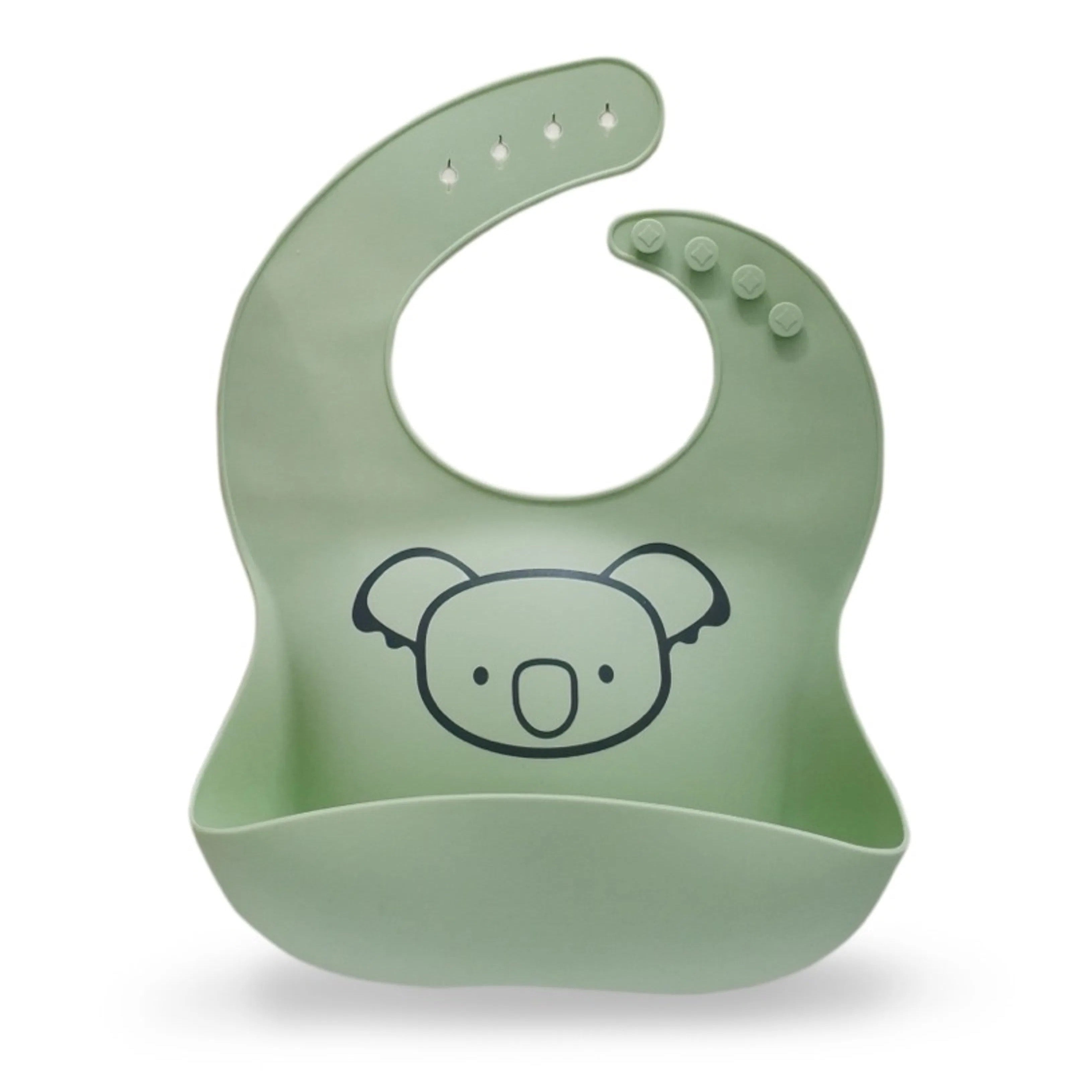 Koala baby bib