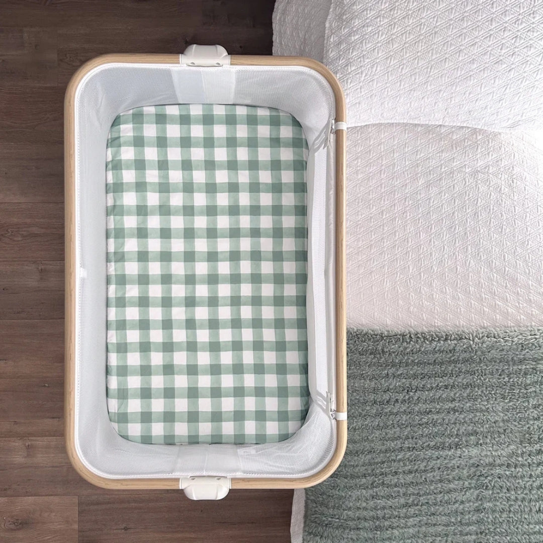 Little Human Linens Co-Sleeper Bassinet/Change Pad Waterproof Sheet