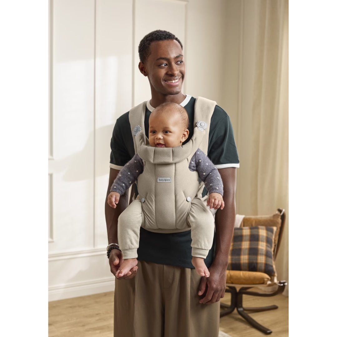 BabyBjorn Baby Carrier Hold Brushed Woven