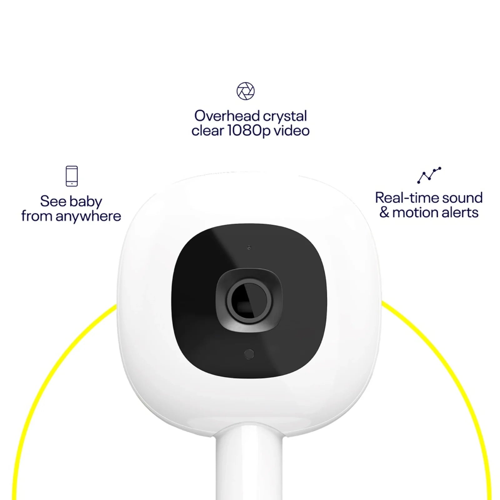 White security camera