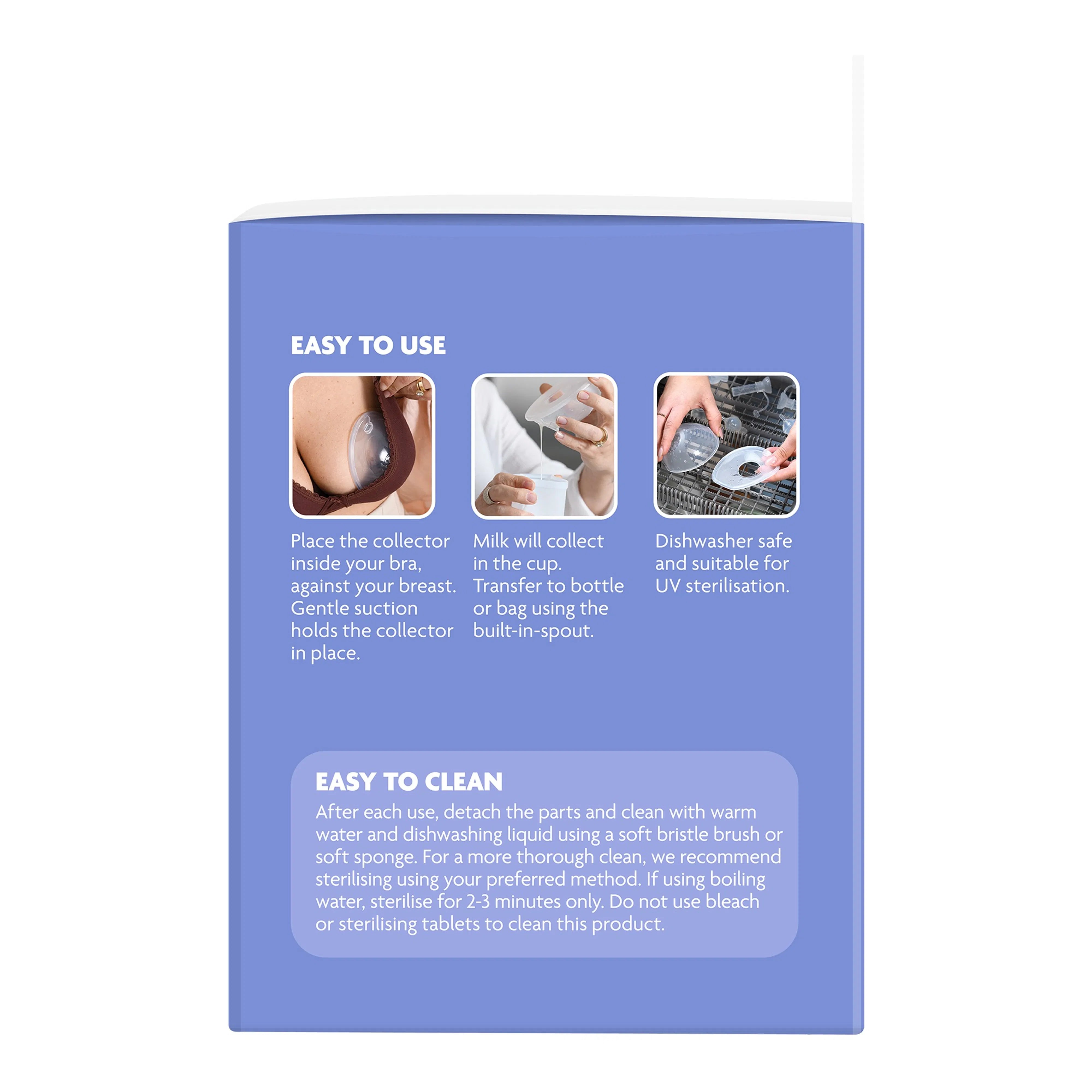 New Beginnings Breastmilk Collectors 2pk