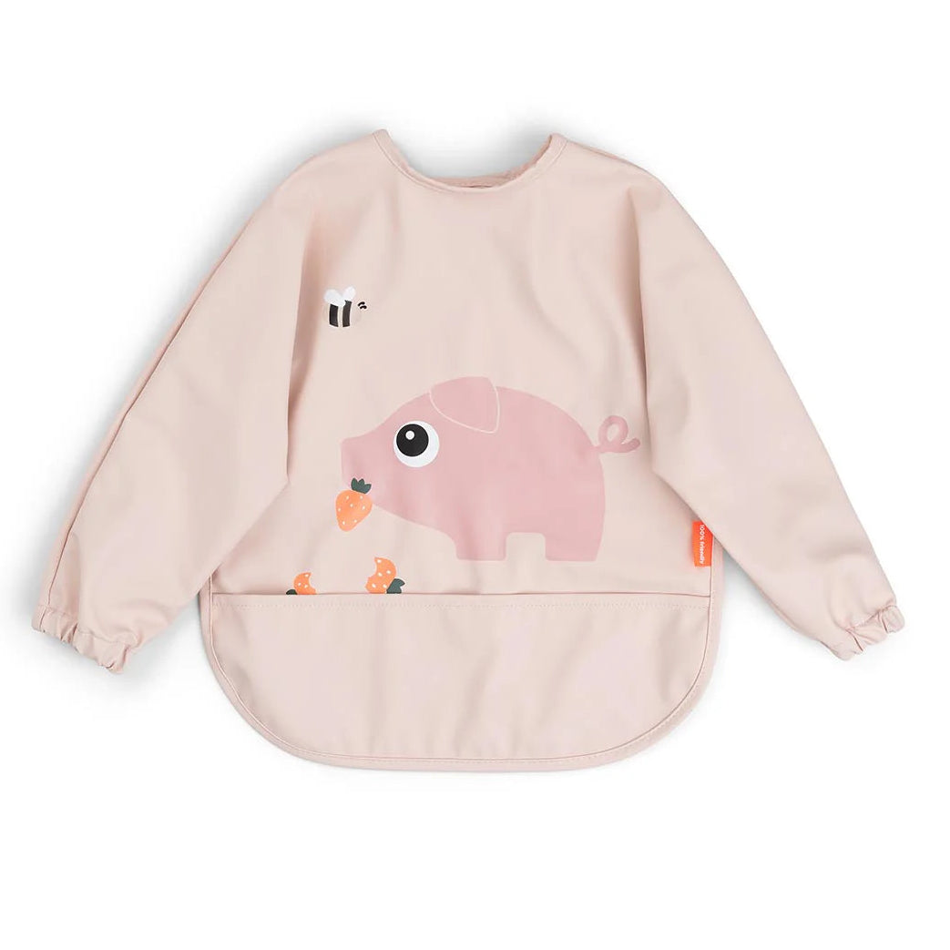 Done By Deer Sleeved Pocket Bib