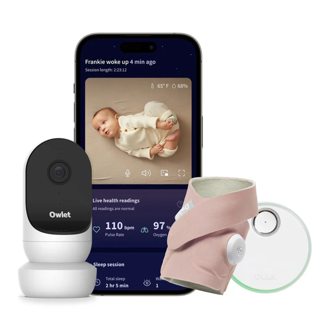 Owlet Dream Sock Smart Baby Monitor + Cam 2 Duo