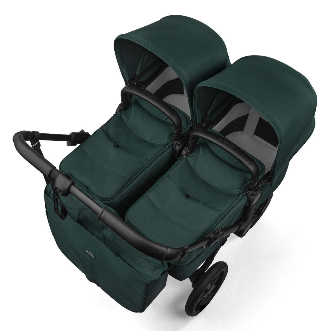 Bugaboo Donkey 6 Twin Pram TRAVEL SYSTEM (includes 2 x Bugaboo Turtle car seats with base & adaptors)