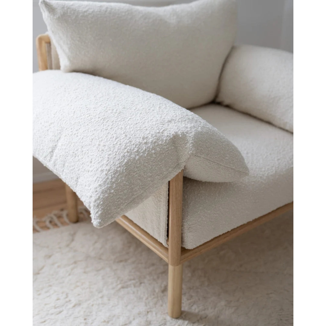 Nuage Interiors Jolie Rocker & Ottoman Cream