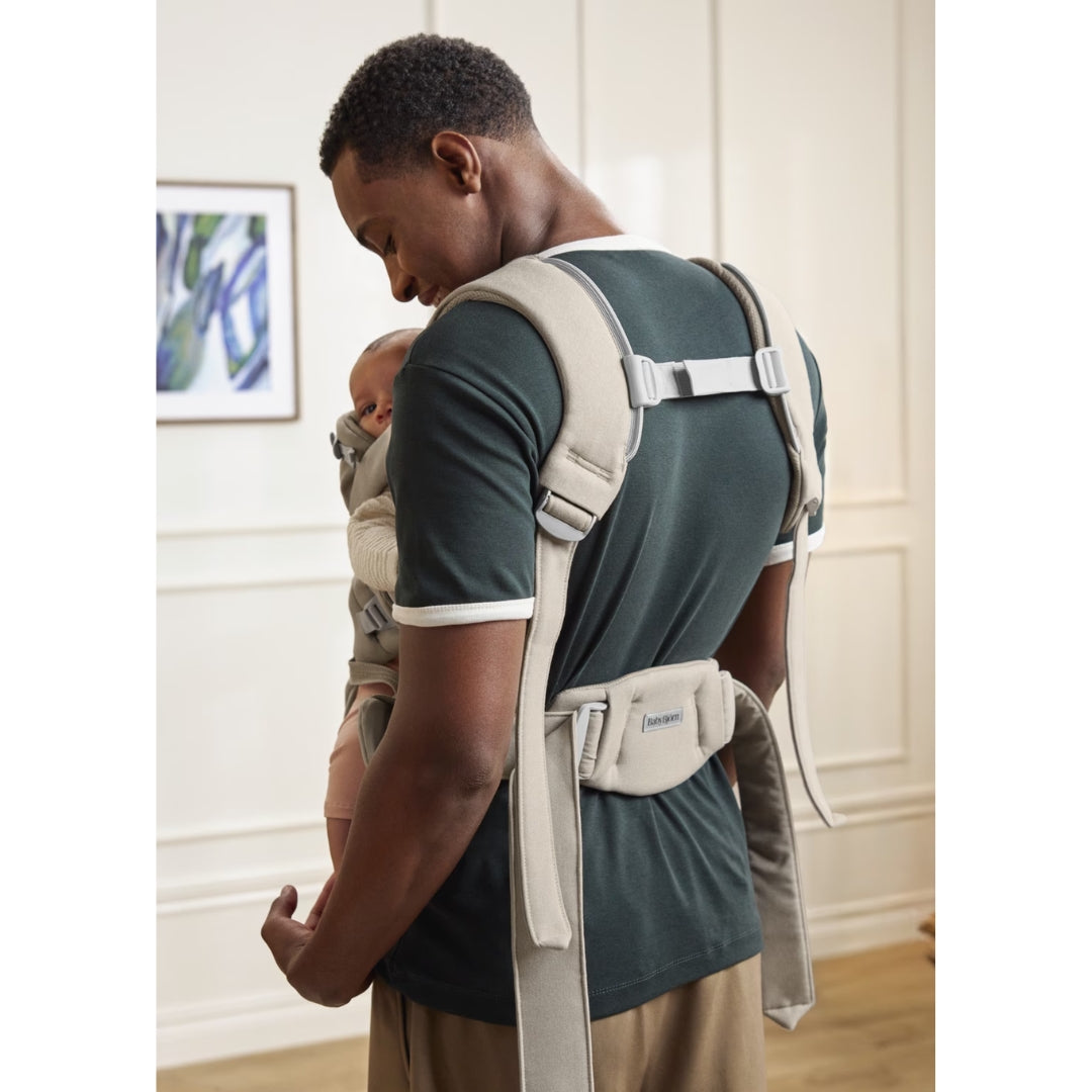 BabyBjorn Baby Carrier Hold Brushed Woven