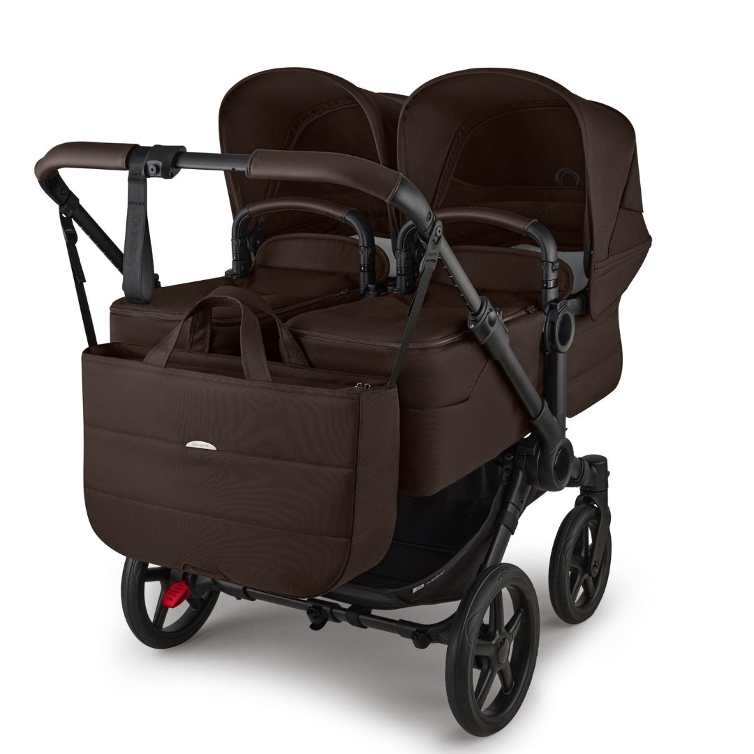 Bugaboo Donkey 6 Twin Pram TRAVEL SYSTEM (includes 2 x Bugaboo Turtle car seats with base & adaptors)
