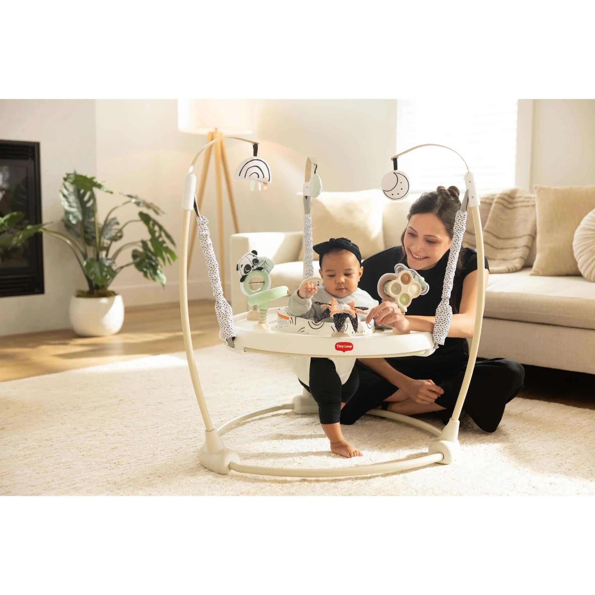 Tiny Love Black & White Decor 4 in 1 Jump and Play Activity Centre