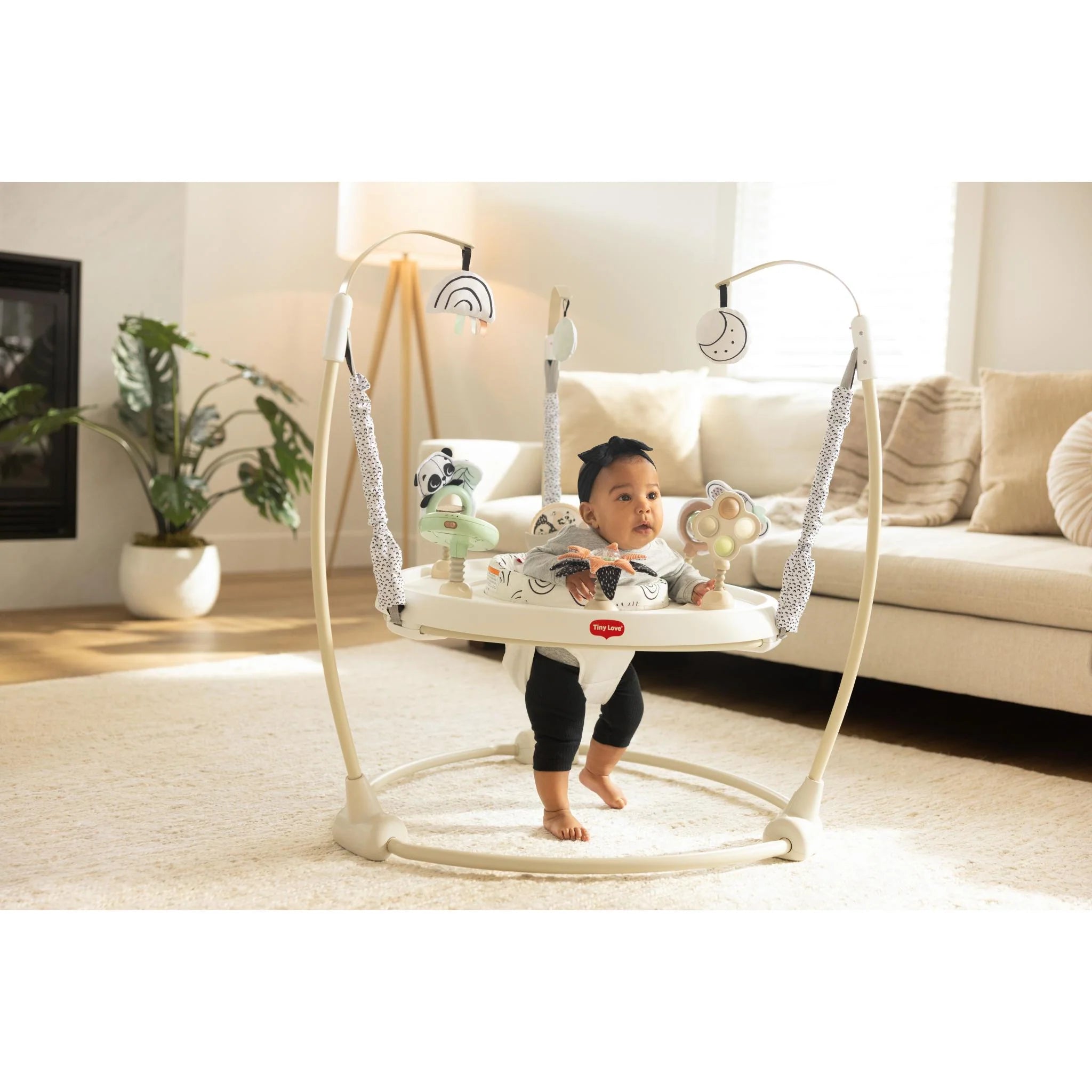 Tiny Love Black & White Decor 4 in 1 Jump and Play Activity Centre
