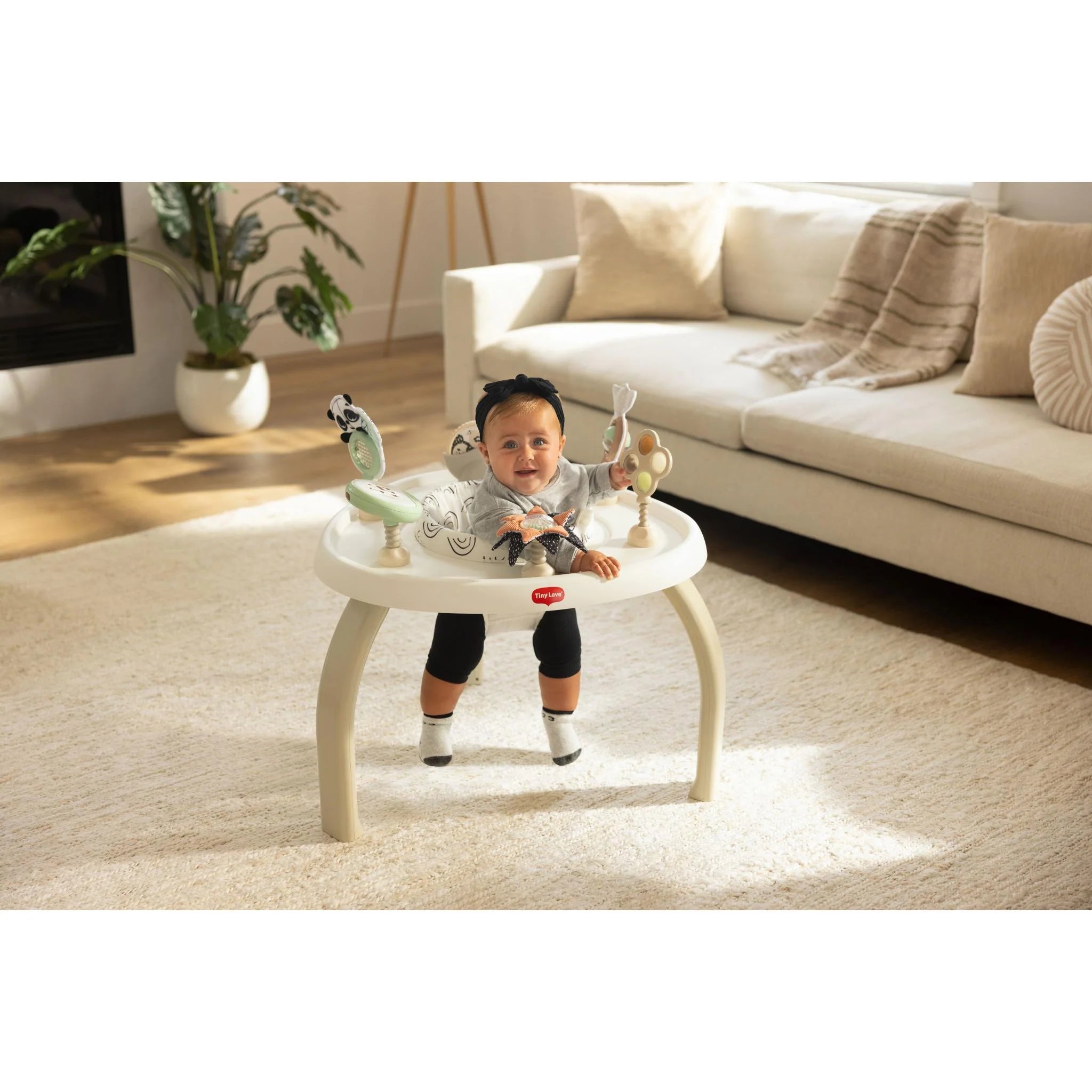 Tiny Love Black & White Decor 4 in 1 Jump and Play Activity Centre