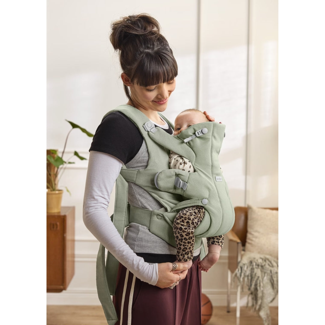 BabyBjorn Baby Carrier Hold Brushed Woven