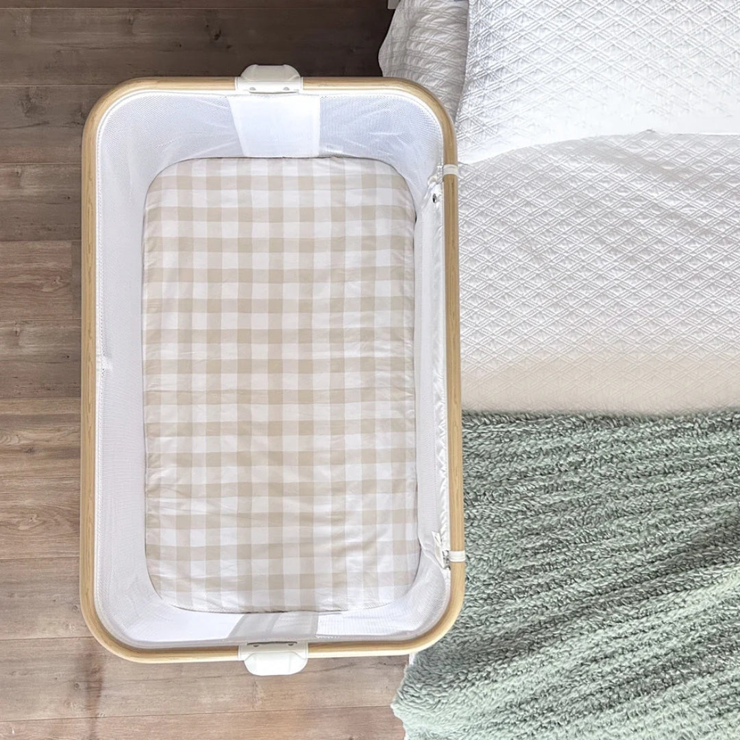 Little Human Linens Co-Sleeper Bassinet/Change Pad Waterproof Sheet