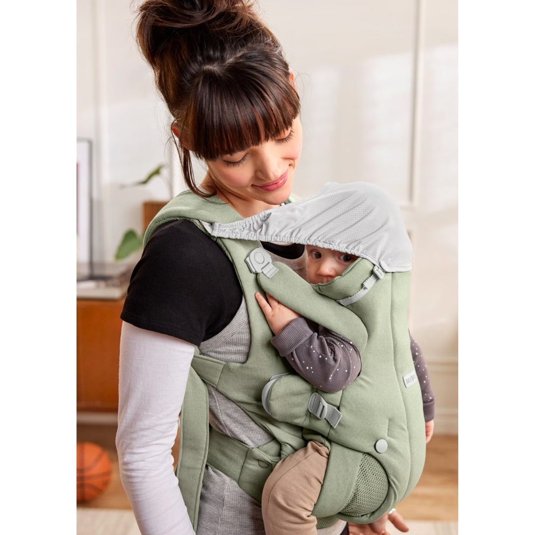 BabyBjorn Baby Carrier Hold Brushed Woven
