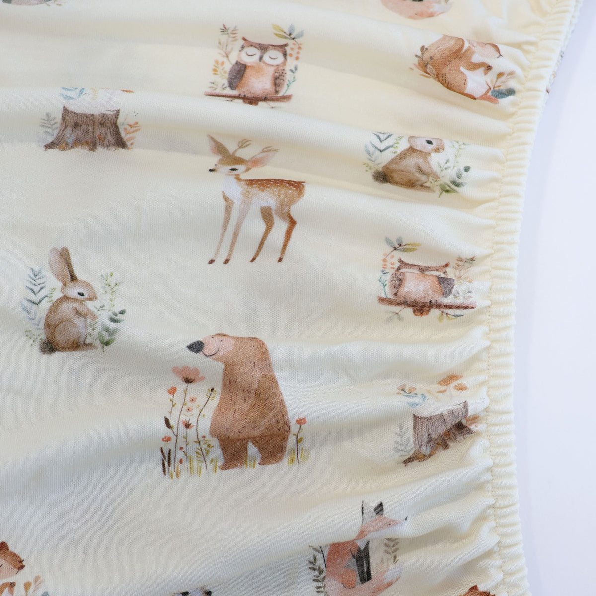 Bubba Blue Enchanted Jersey Cot Fitted Sheet
