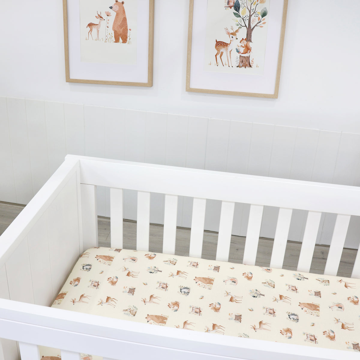 Bubba Blue Enchanted Jersey Cot Fitted Sheet