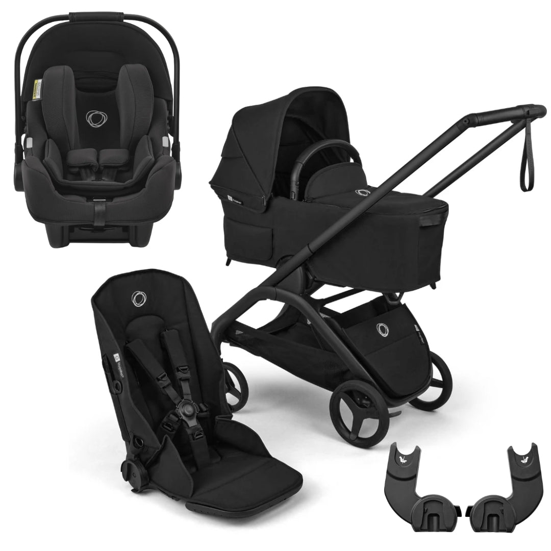 Bugaboo Dragonfly Plus Pram + Bassinet + Capsule Bundle