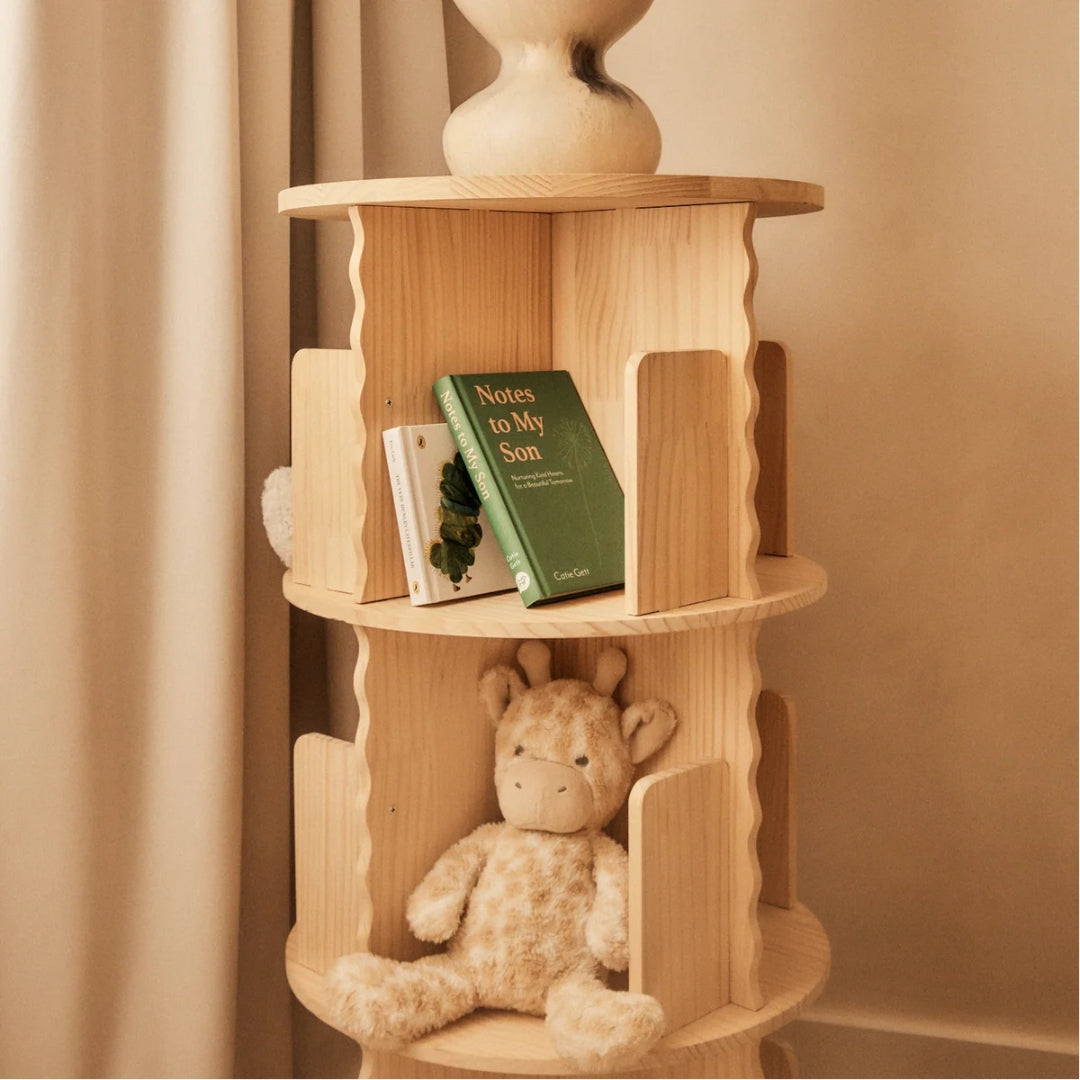 Nuage Interiors Malo Rotating Bookshelf