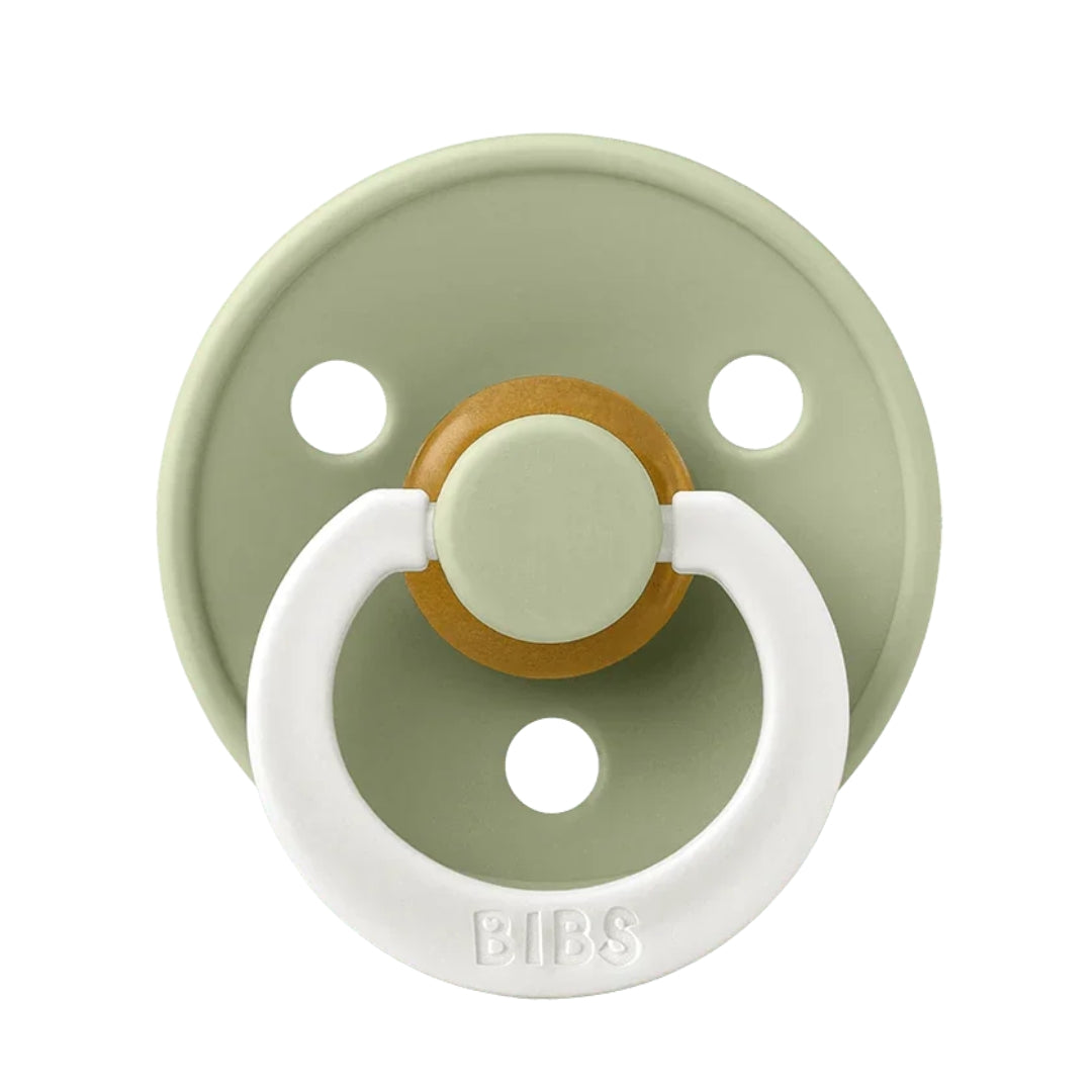 BIBS Dummy Colour Glow Latex Size 1 Sage