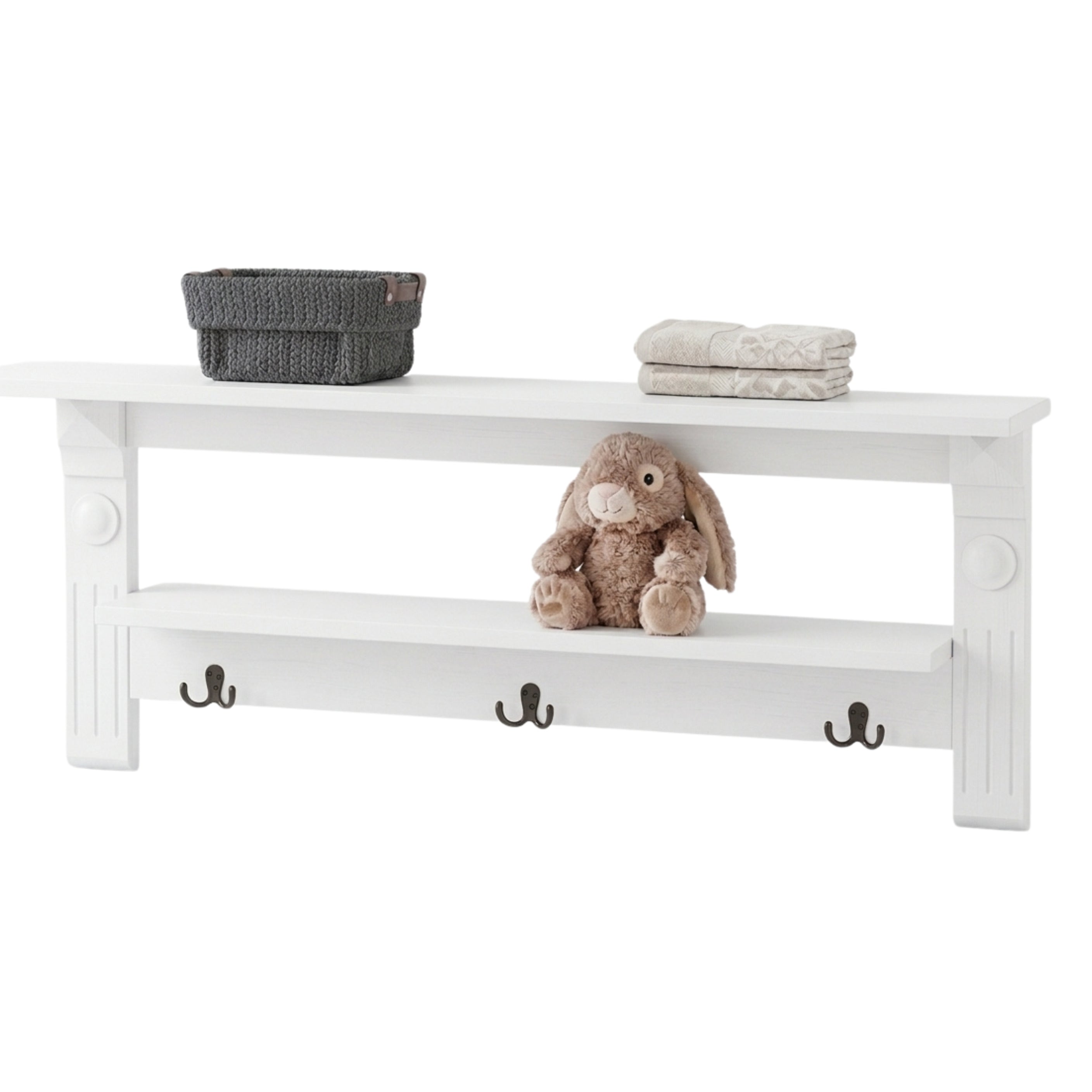Love N Care Emilia Wall Shelf White