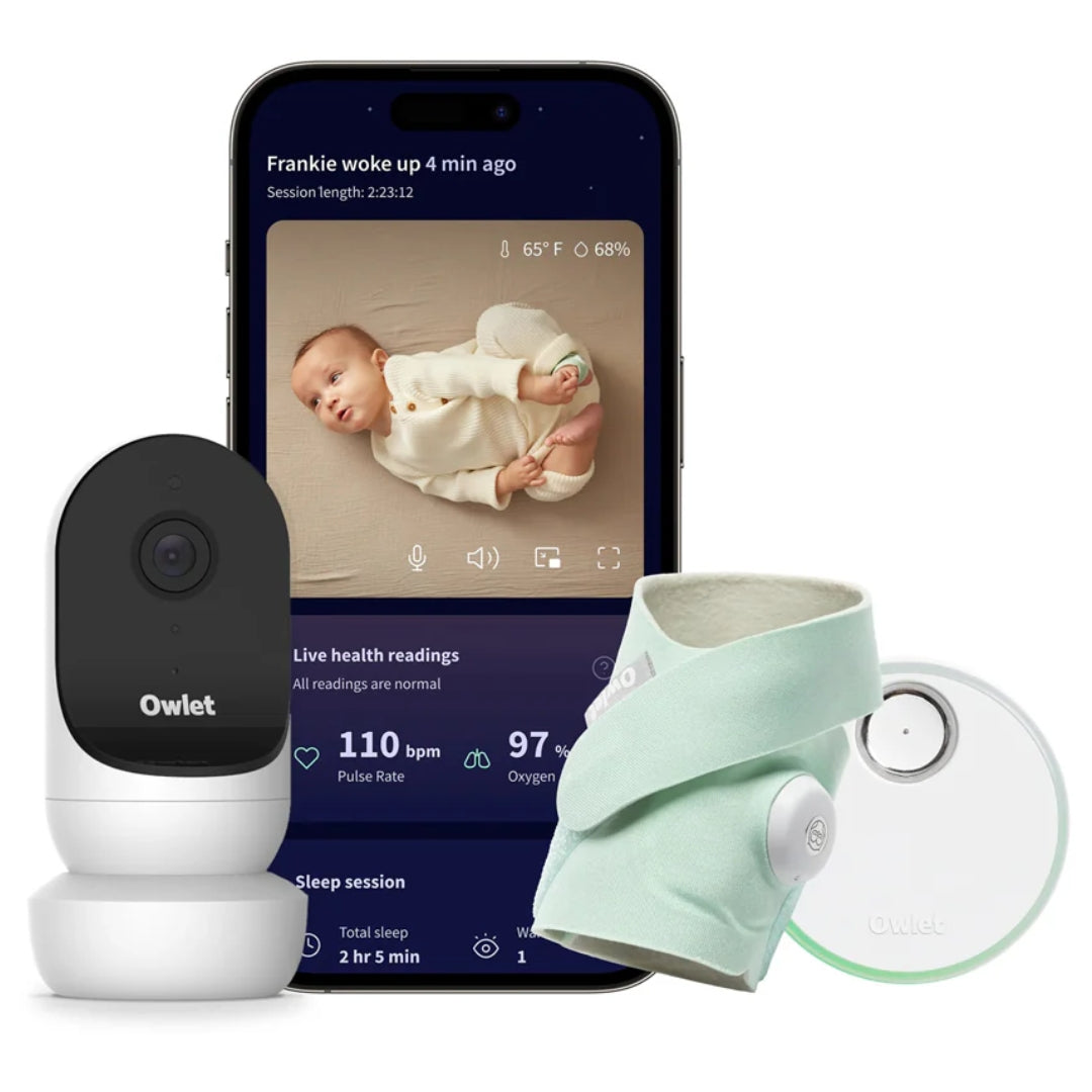 Owlet Dream Sock Smart Baby Monitor + Cam 2 Duo