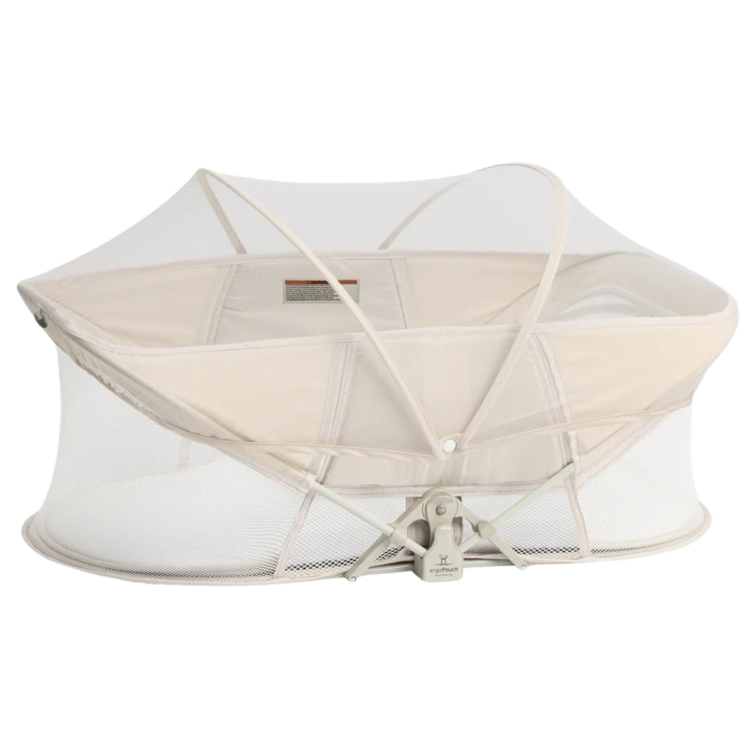 Crib with Mesh Canopy