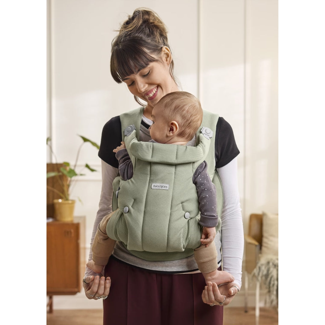 BabyBjorn Baby Carrier Hold Brushed Woven