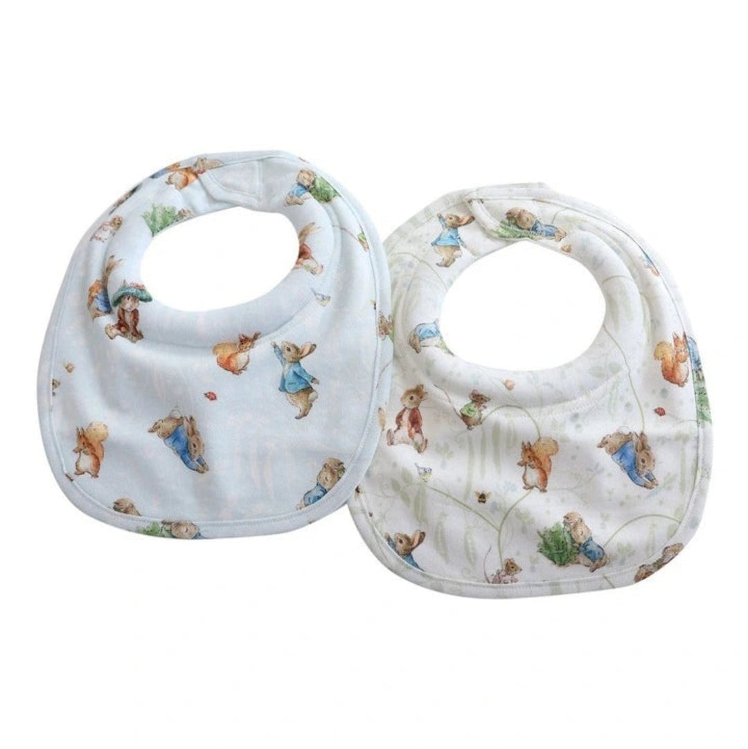 Bubba Blue Peter Rabbit Dribble Bibs 2pk