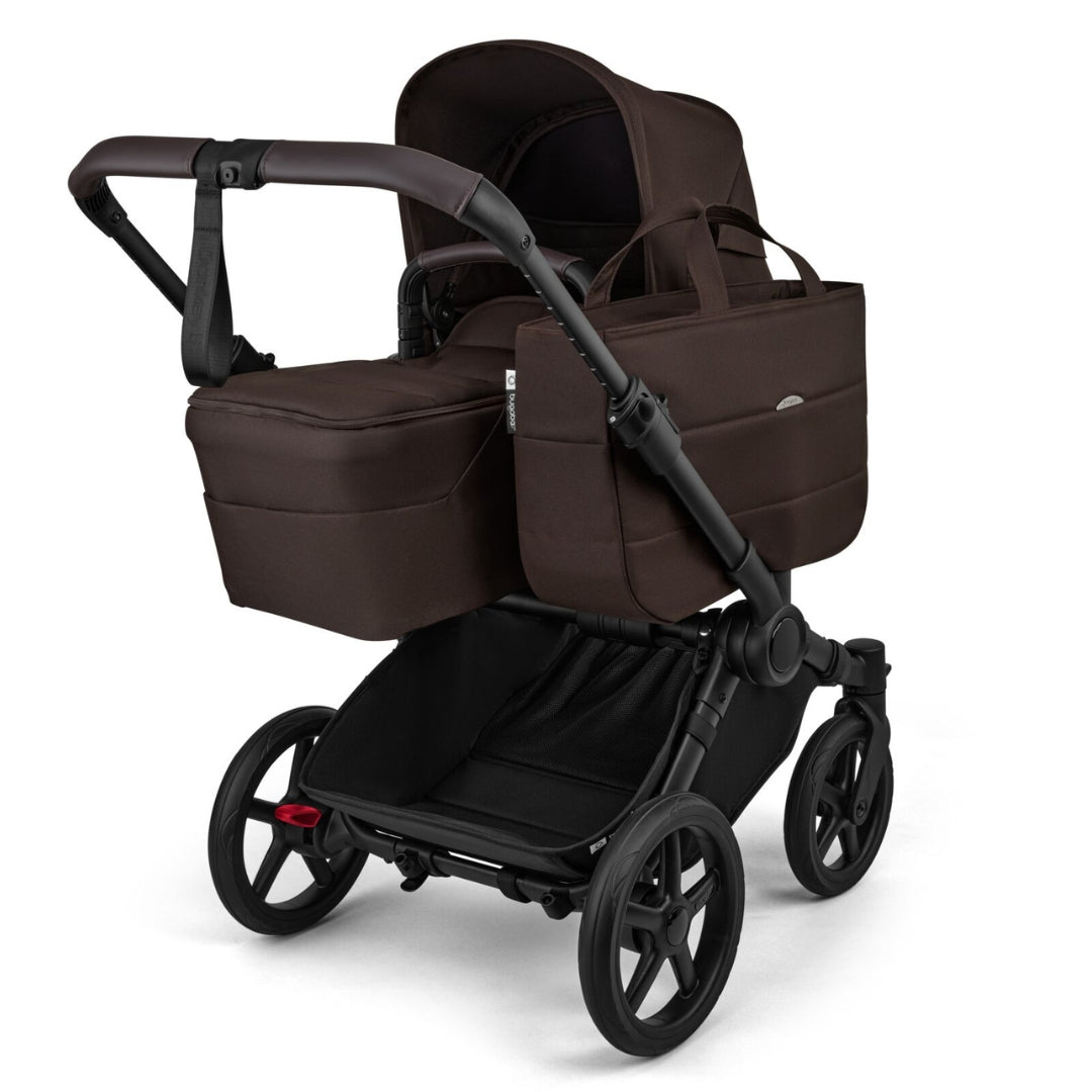 bugaboo donkey carry handle faux leather Bugaboo Donkey 6 Mono Pram TRAVEL SYSTEM (includes Bugaboo Turtle car – Baby Kingdom