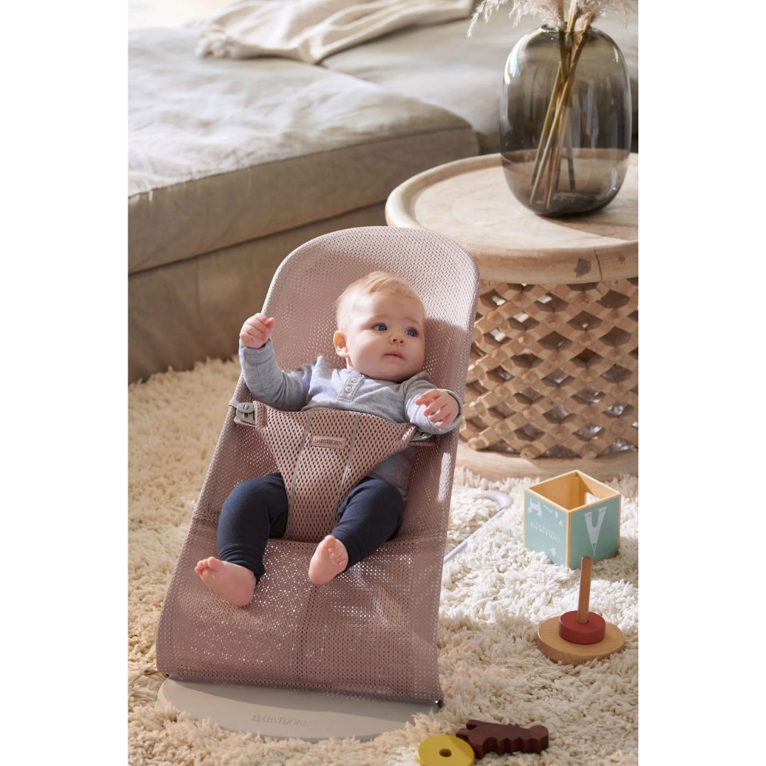 Mesh baby bouncer