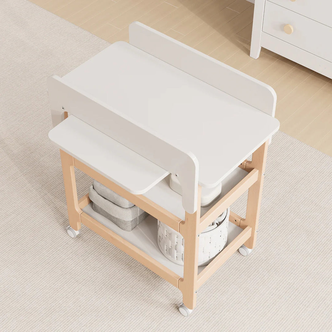 Boori Alva Ergonomic Changer Barley Almond