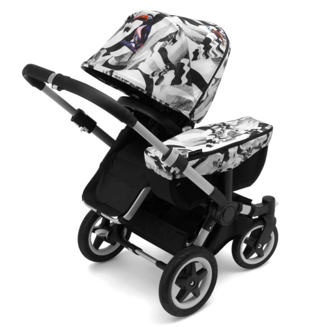Bugaboo Donkey2/Buffalo Sun Canopy We Are Handsome c2