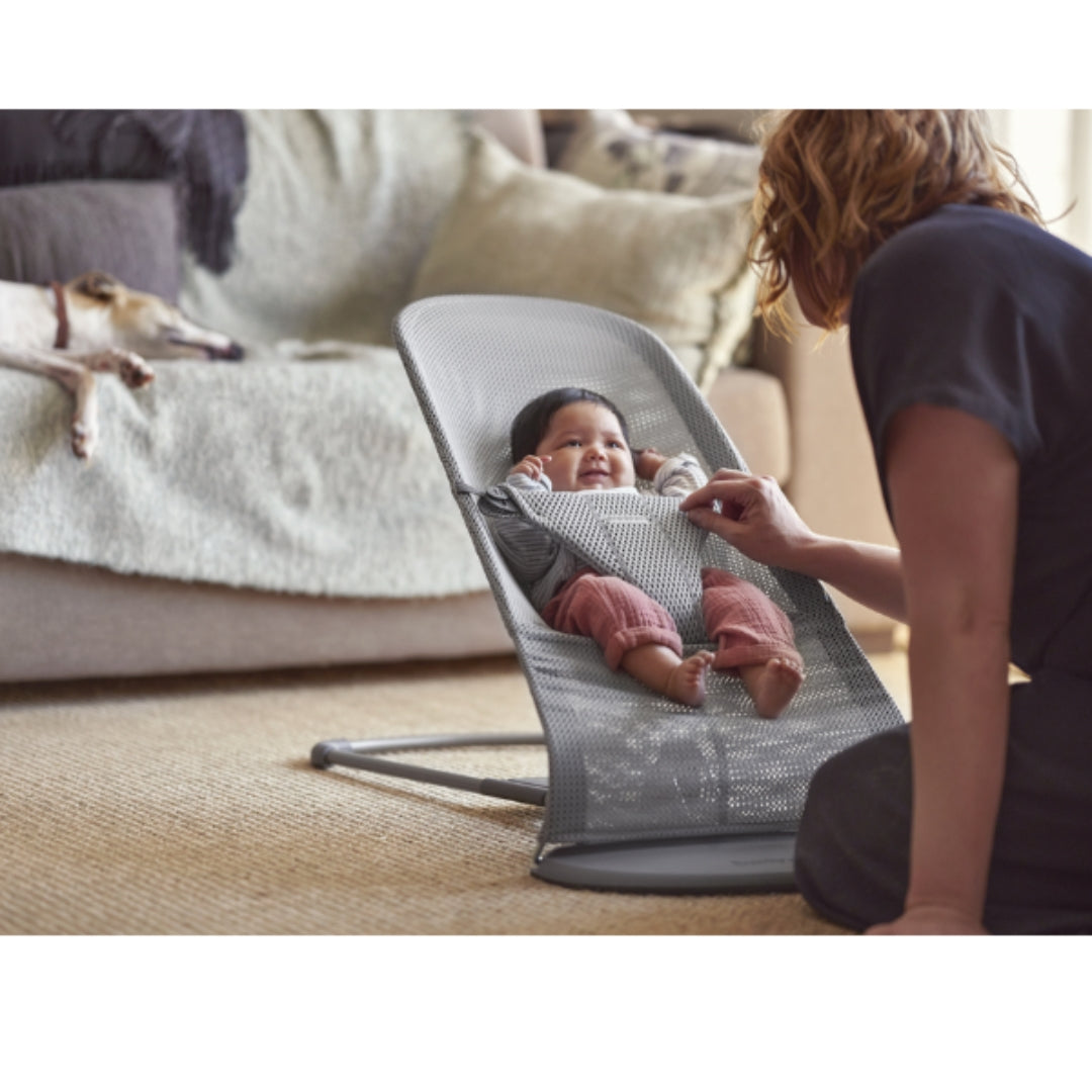BabyBjorn Bouncer Bliss Air Grey Mesh