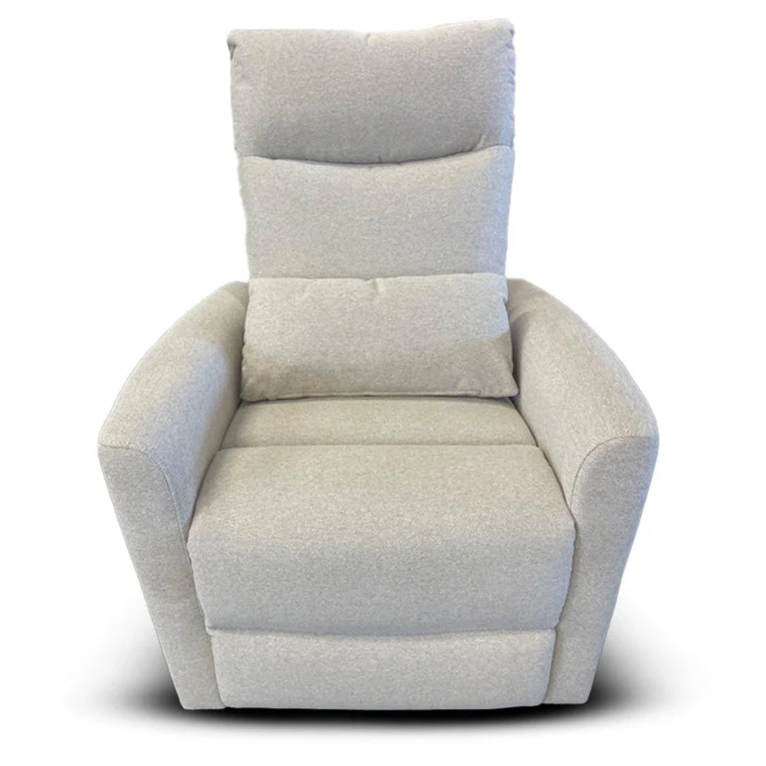 Gusto + Darcy Costa Electric Reclining Rocking Chair Wheat Performance Weave