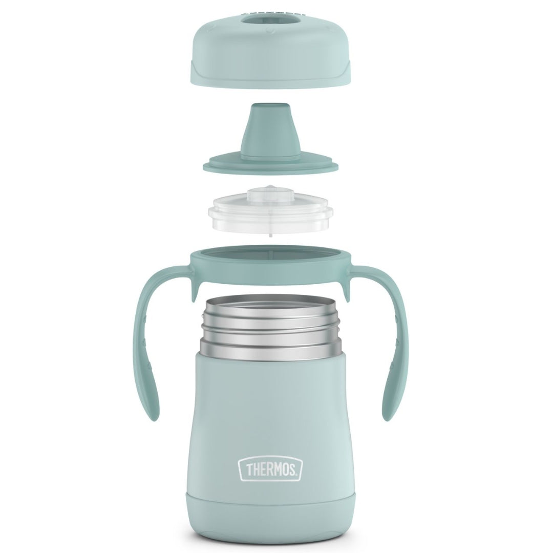 Thermos® Foogo® 210ml Stainless Steel Vacuum Insulated Soft Spout Sippy Cup with Handles