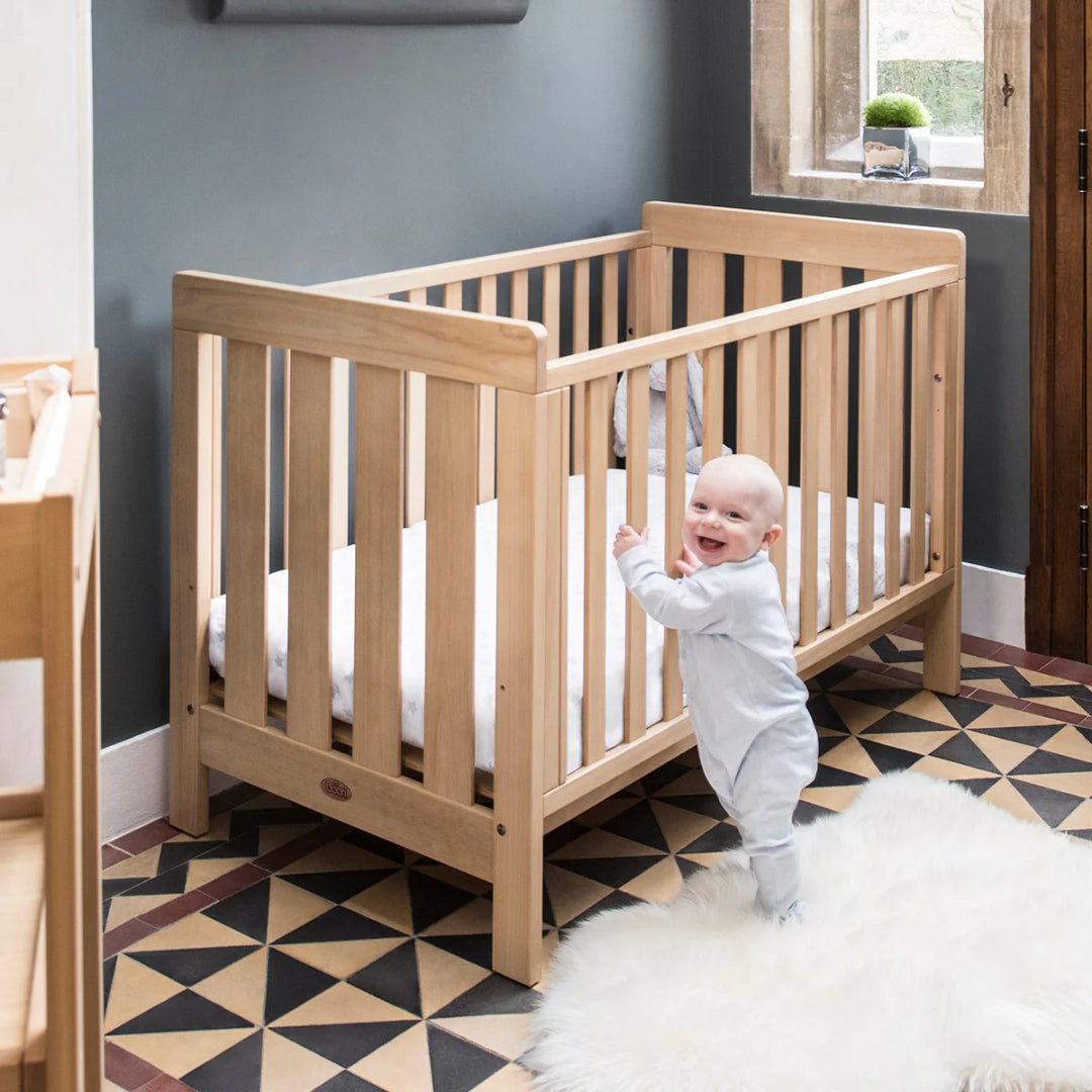 Baby with crib