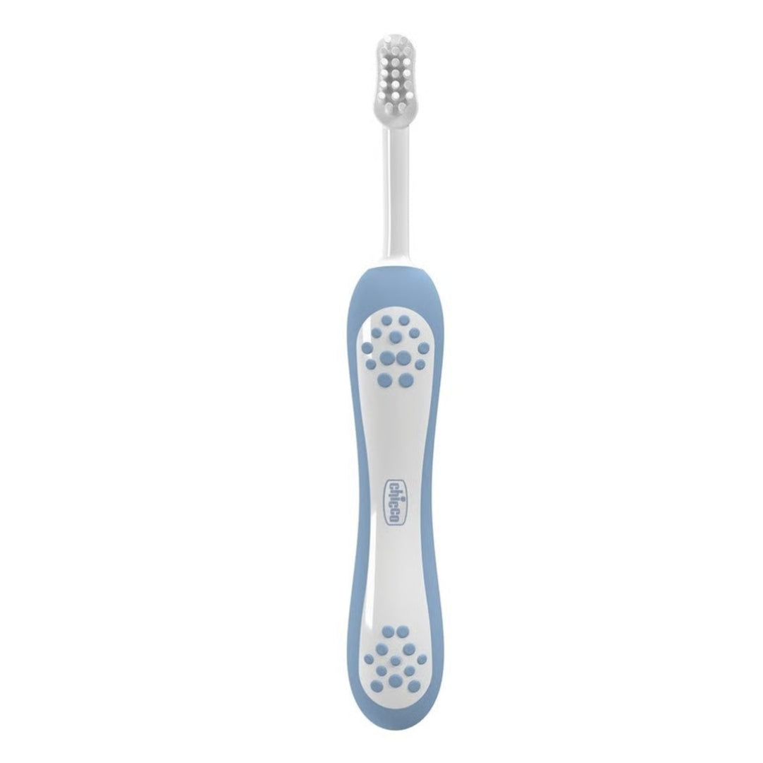 Blue baby toothbrush