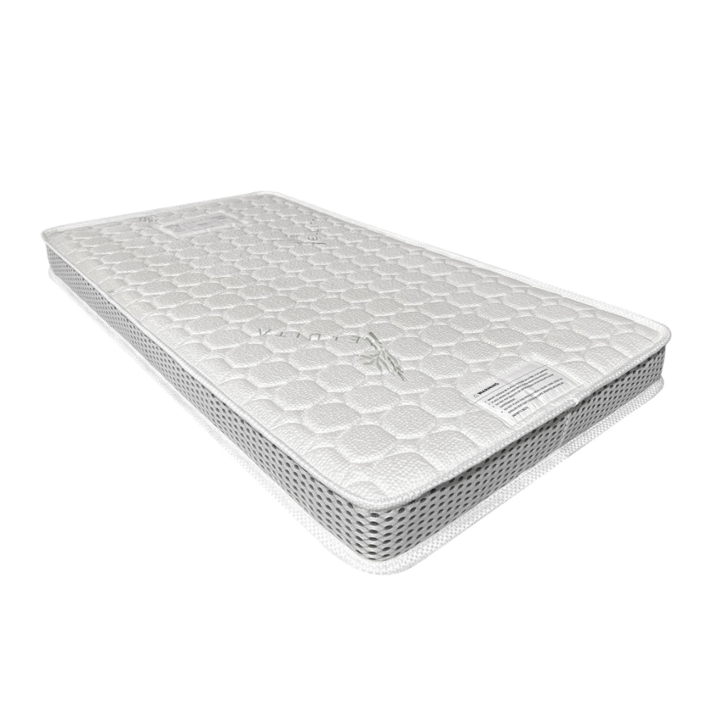 Eldita Luxury Bamboo Rolled Pocket Spring Cot Mattress (130 x 69 x 10cm)