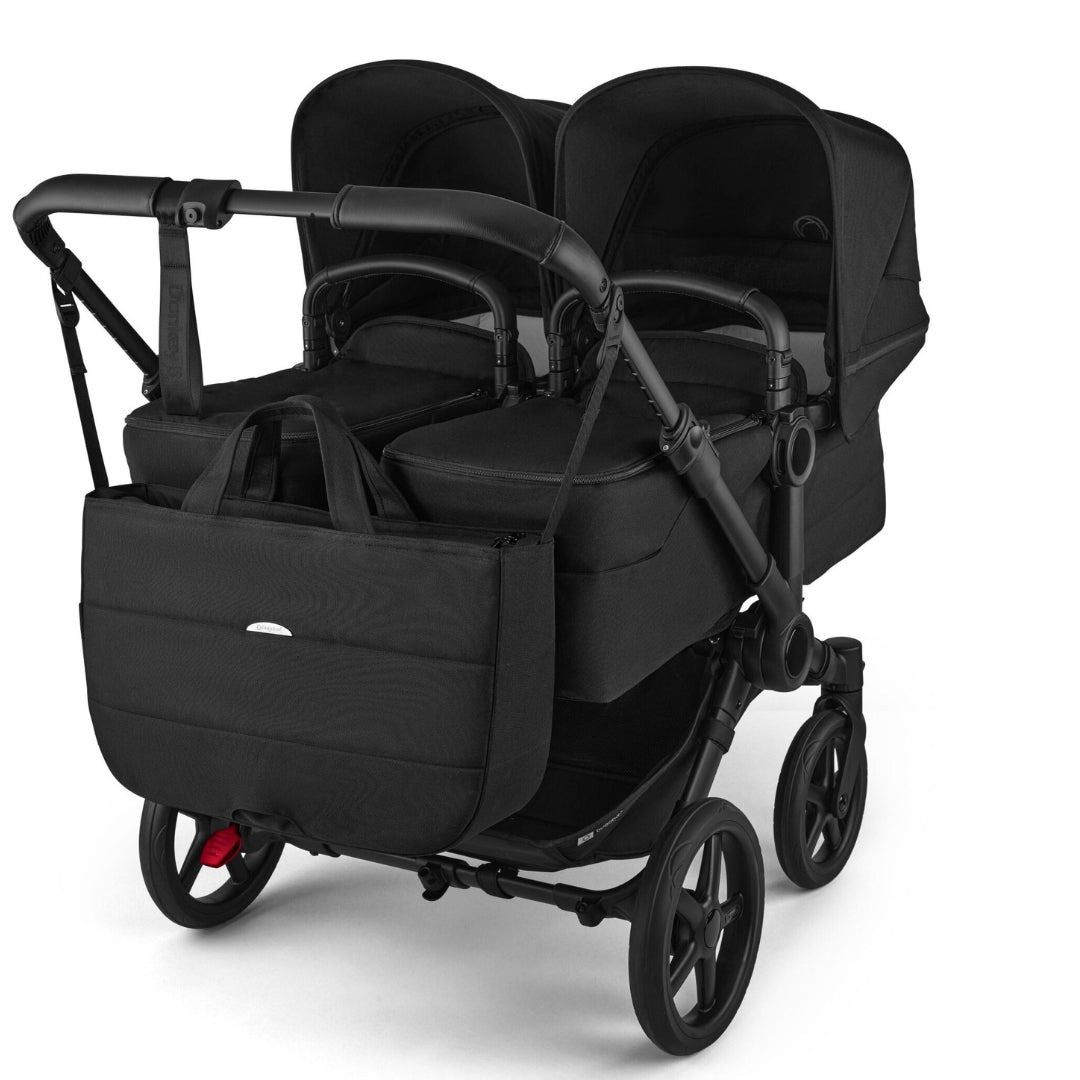Bugaboo Donkey 6 Twin Pram TRAVEL SYSTEM (includes 2 x Bugaboo Turtle car seats with base & adaptors)