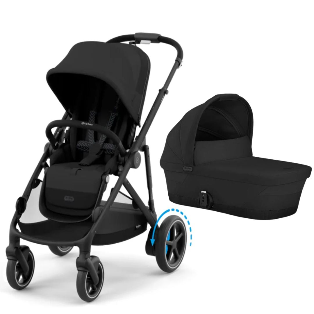 Cybex eGazelle S Pram + Gazelle S Carry Cot