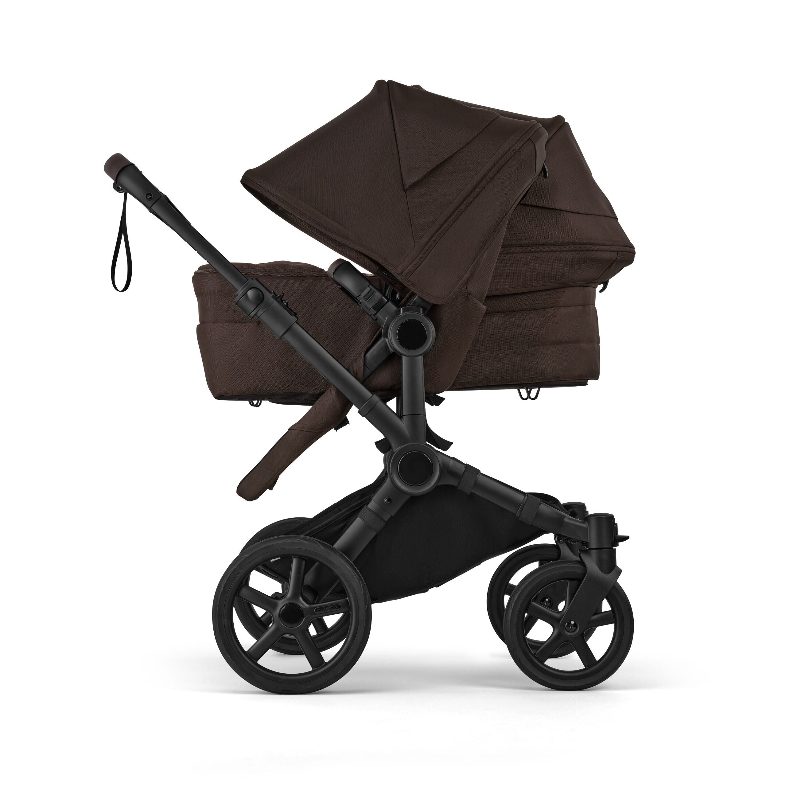 Bugaboo Donkey 6 Double Pram TRAVEL SYSTEM (includes Bugaboo Turtle car seat with base & adaptors)