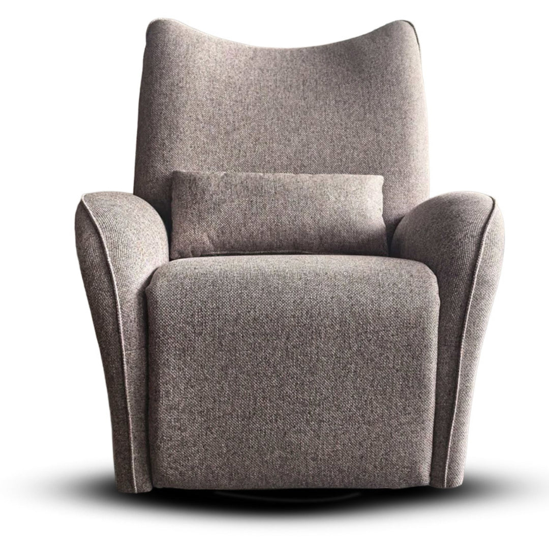 Eldita Kinisi Reclining Rocking Chair Truffle Dobby Performance Weave