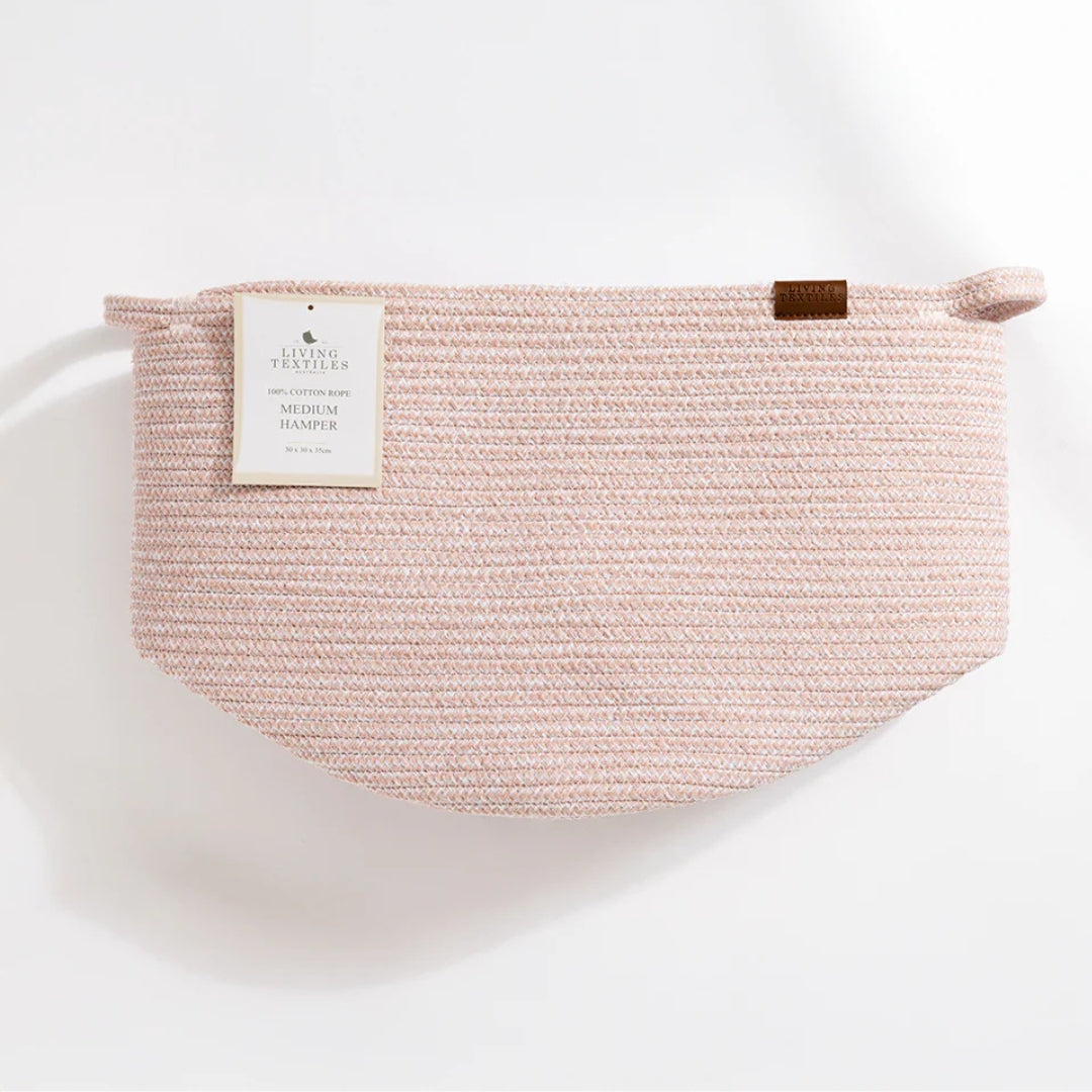 Living Textiles Cotton Rope Medium Hamper
