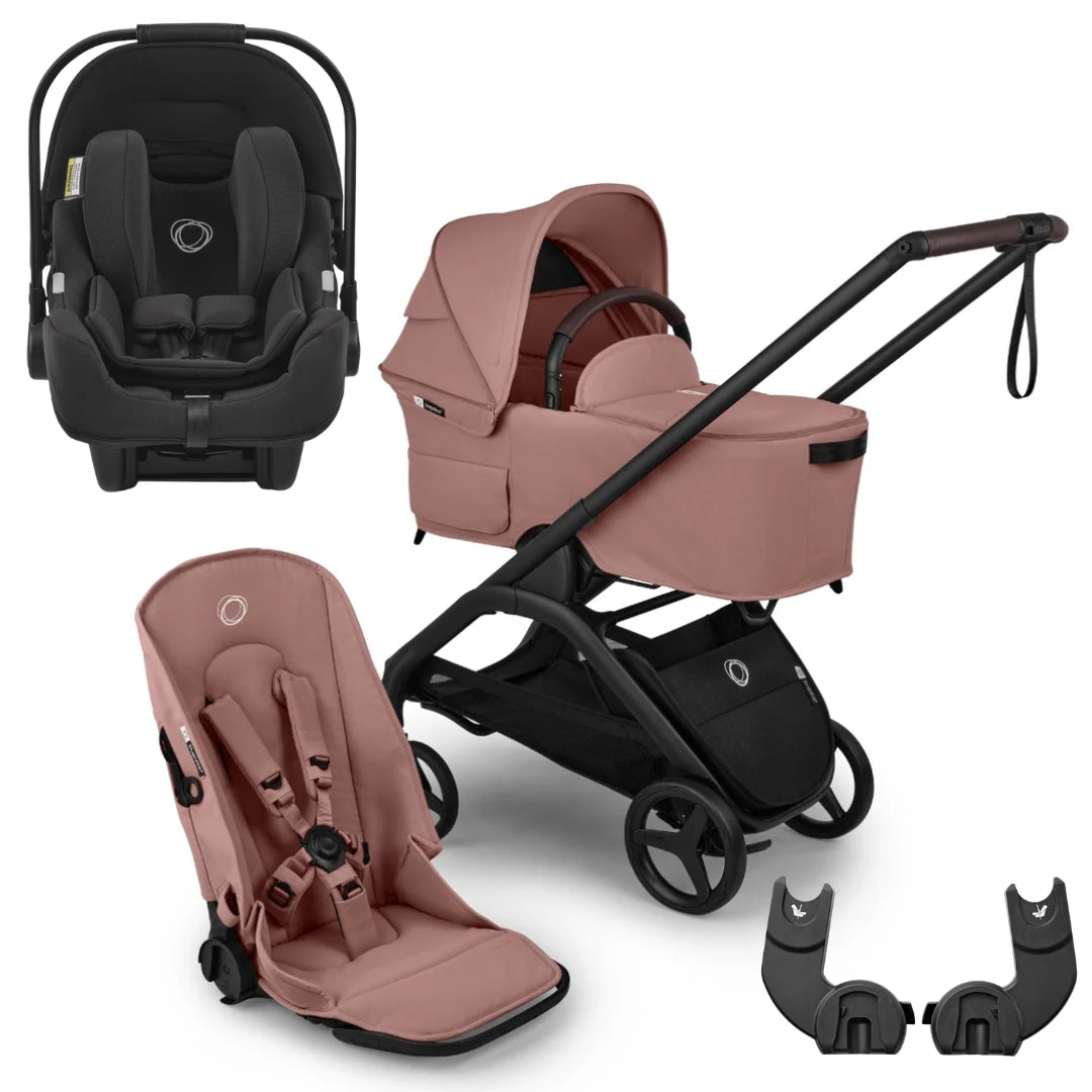 Bugaboo Dragonfly Plus Pram + Bassinet + Capsule Bundle