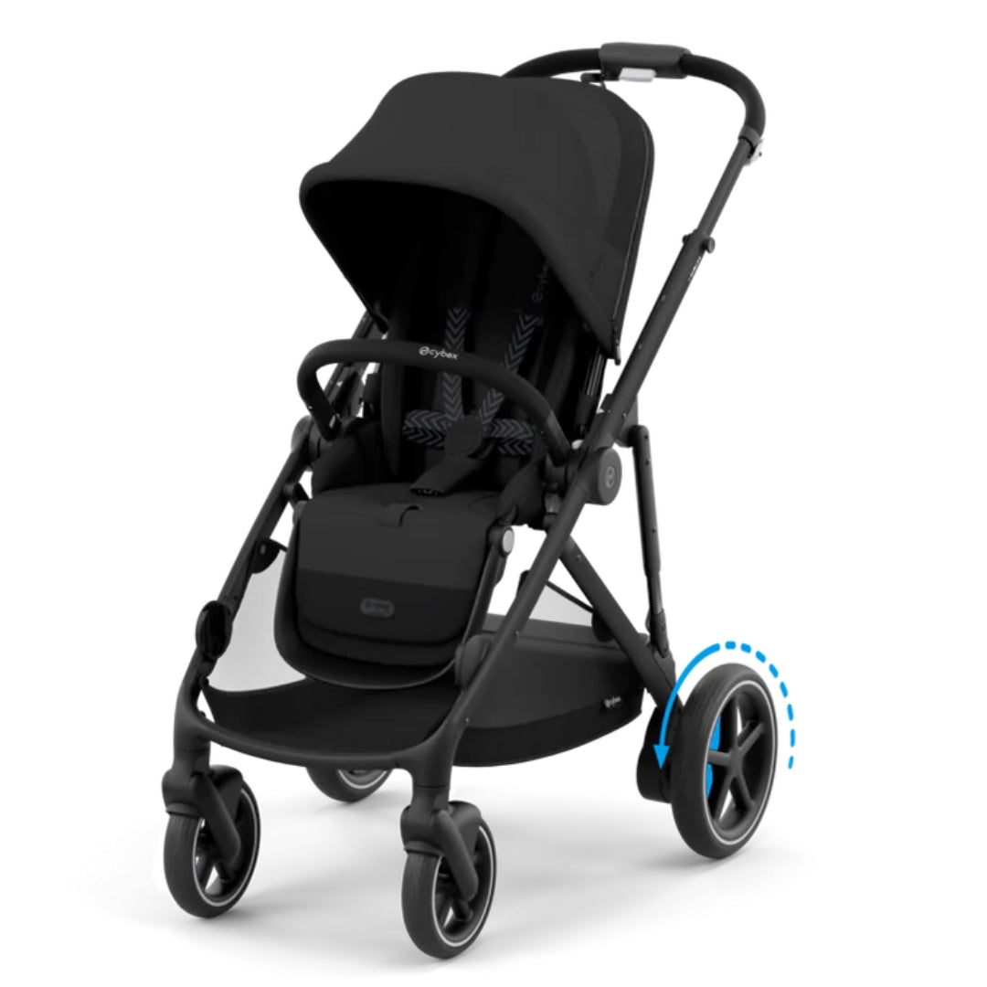 Black stroller 