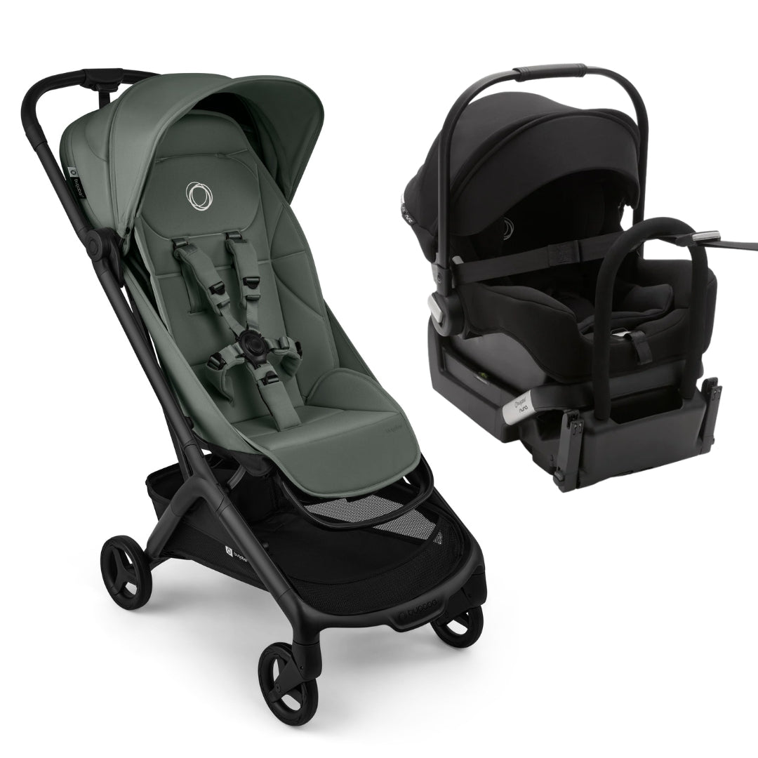 Bugaboo Butterfly 2 Plus Travel Pram + Bugaboo Turtle Car Seat & Adaptors