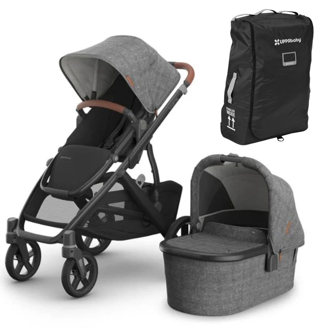 UPPAbaby Vista V3 Pram + Travel Bag Bundle